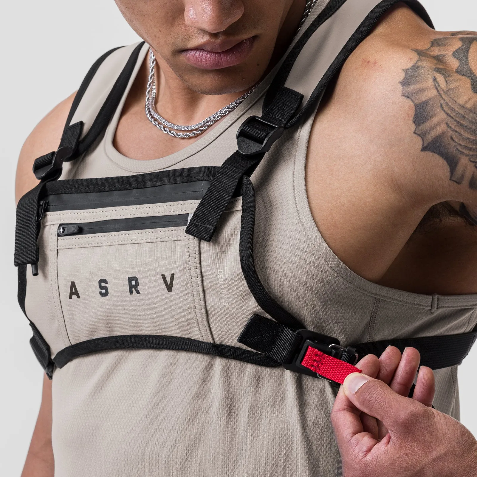 0711. Cordura® Lightweight Chest Pack - Chai