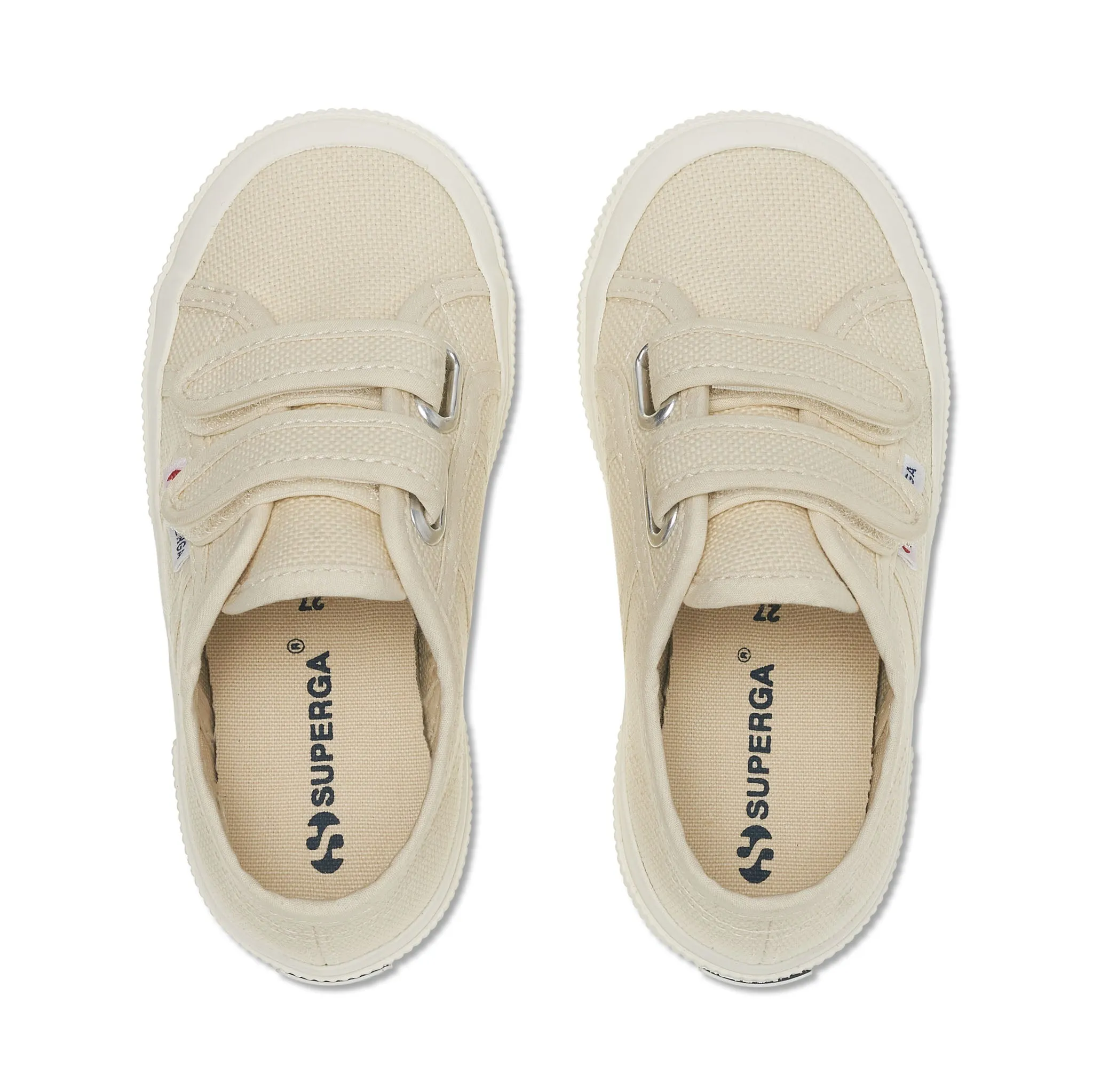 2750 Kids Cotjstrap Classic Sneakers - Eggshell