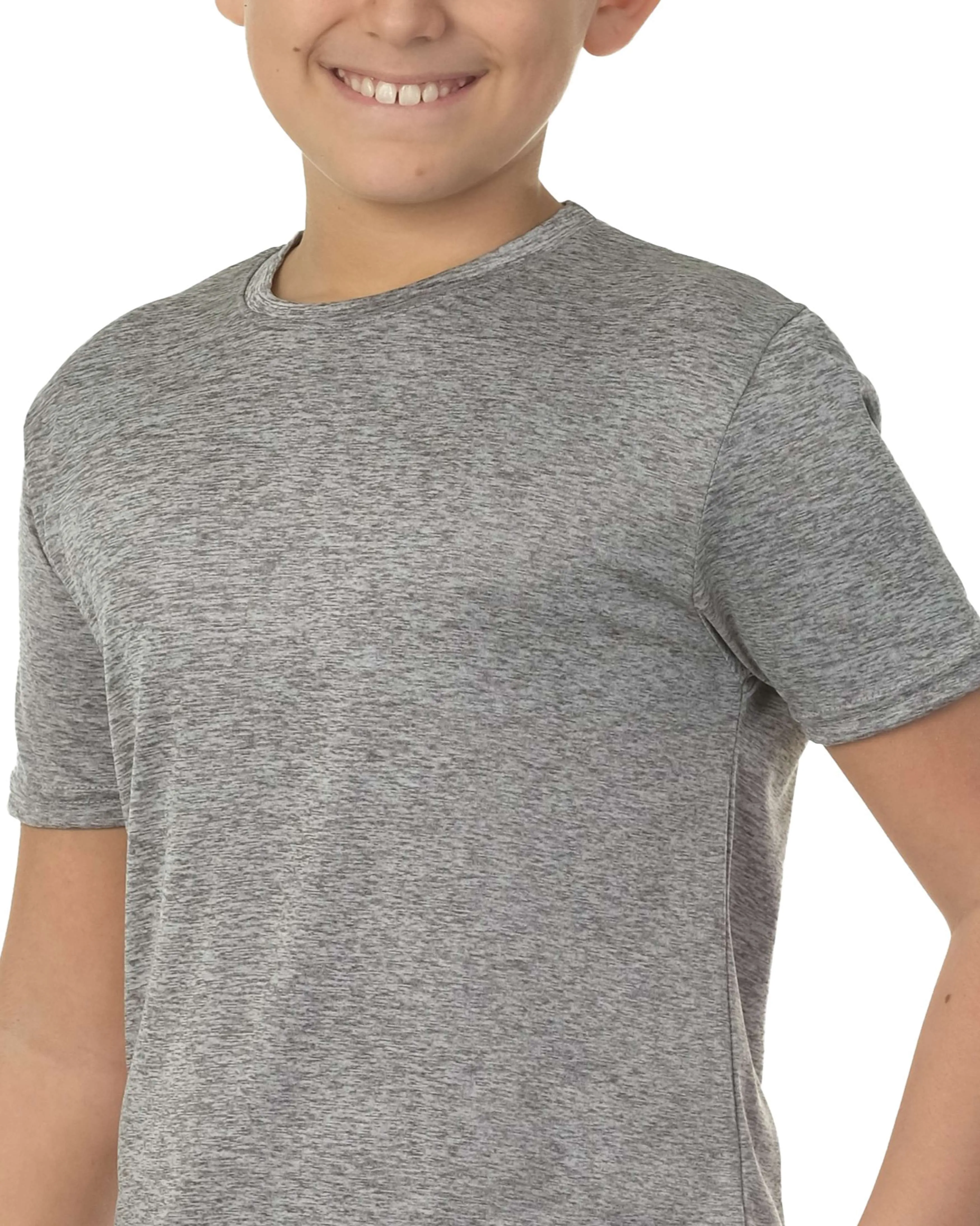 5 Pack: Boys Dry Fit Active Short-Sleeve T-Shirt