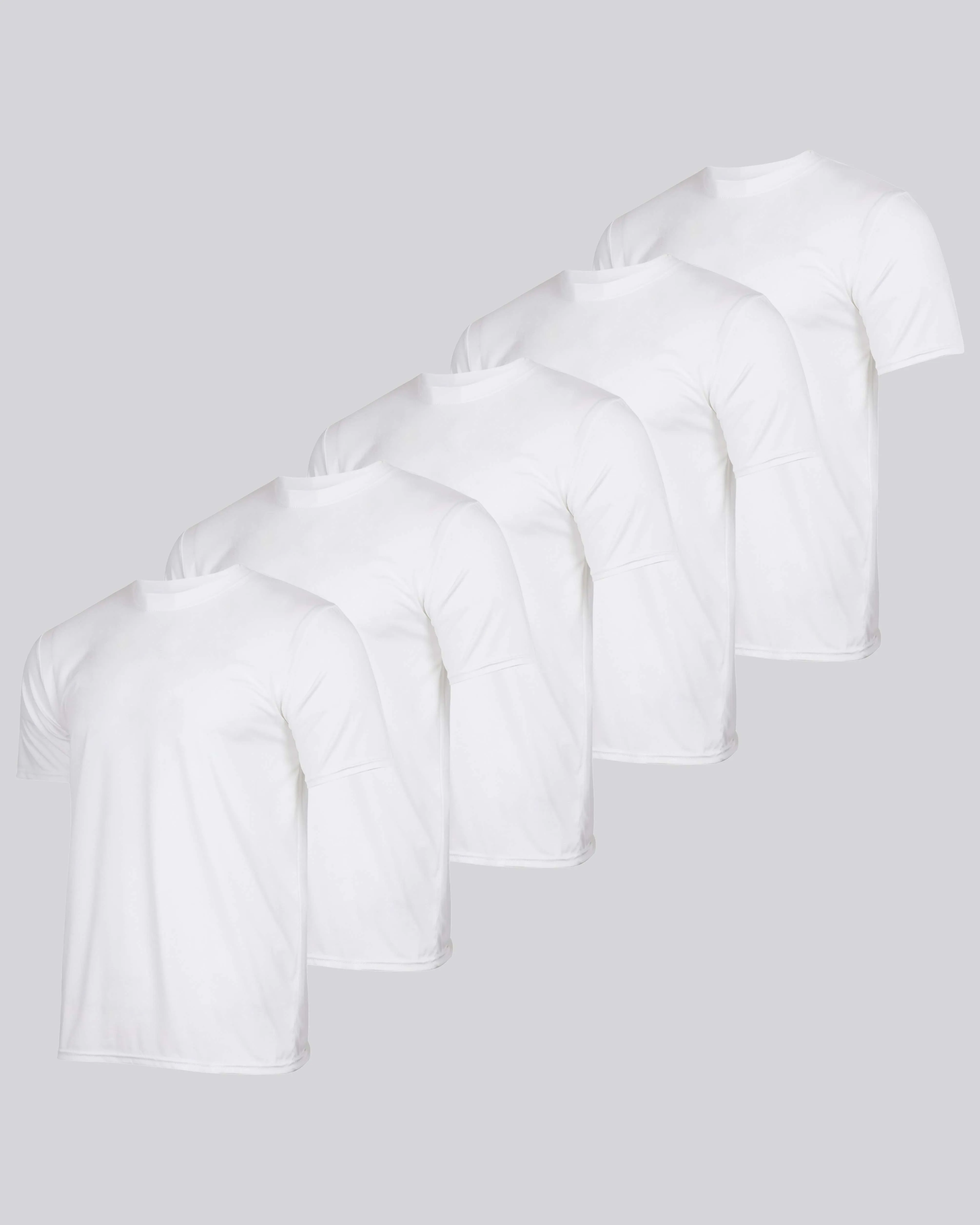 5 Pack: Boys Dry Fit Active Short-Sleeve T-Shirt