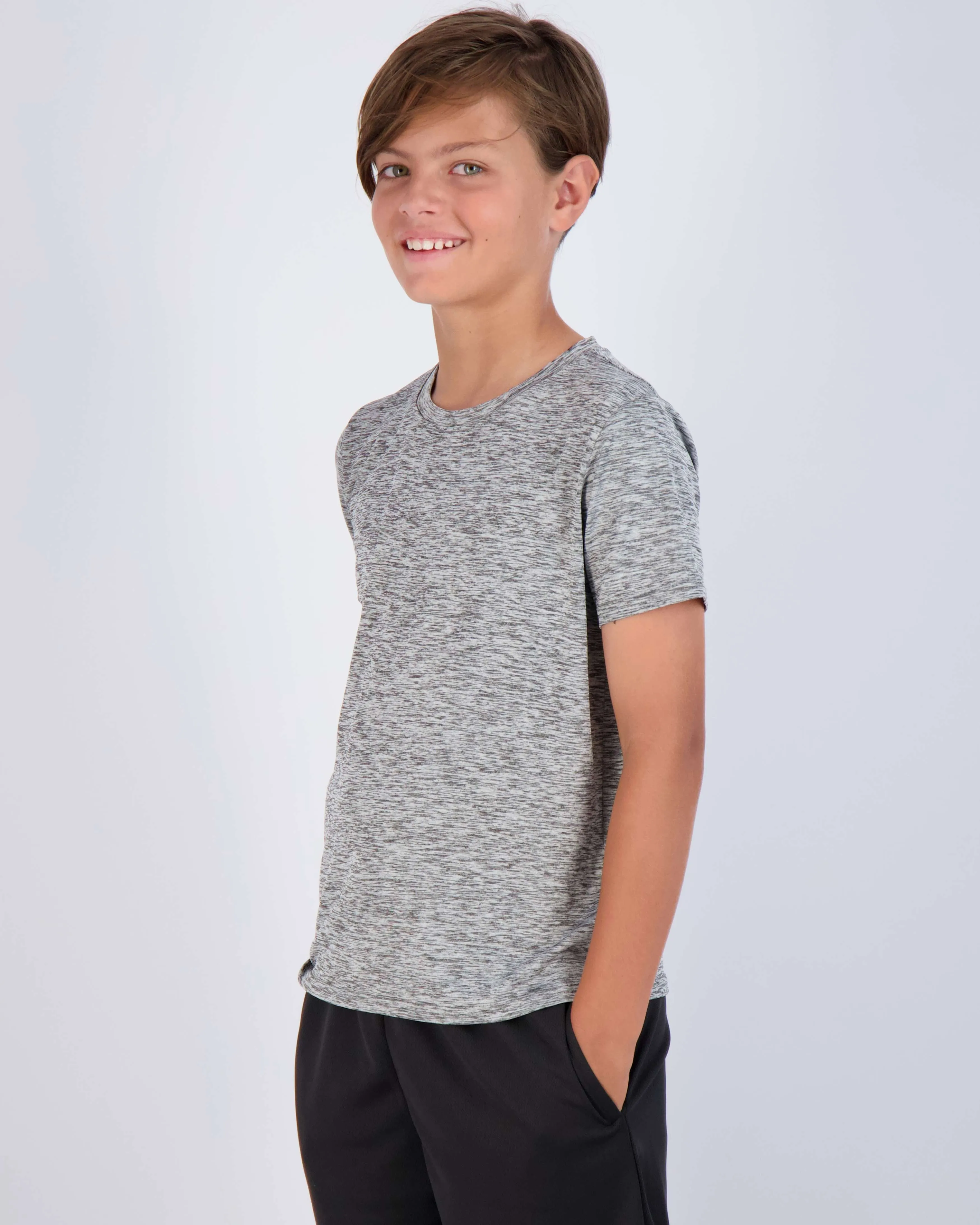 5 Pack: Boys Dry Fit Active Short-Sleeve T-Shirt