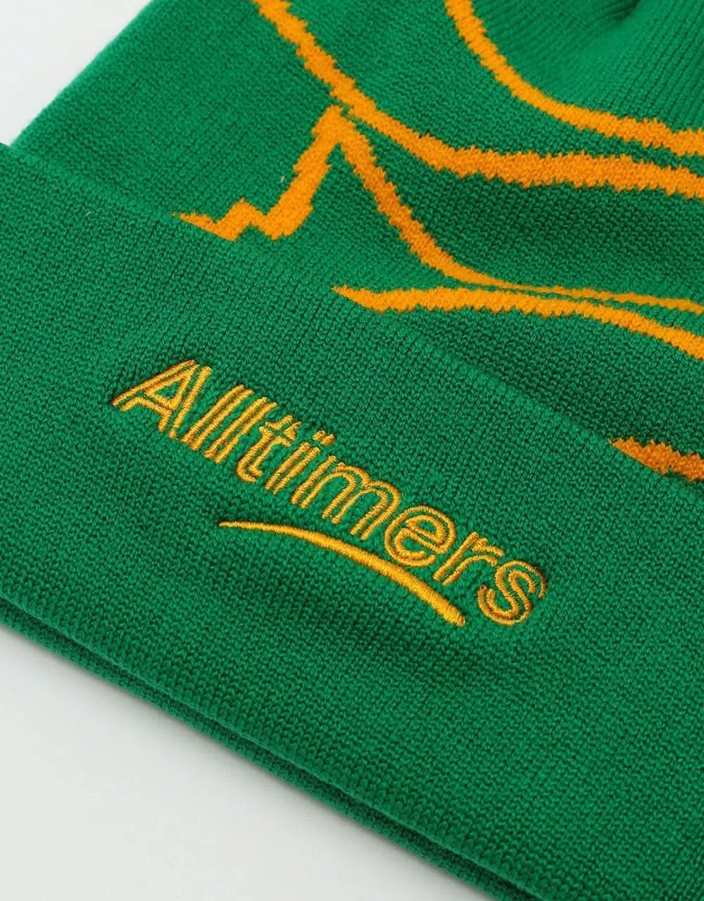 Alltimers Mi Lady Cuff Beanie - Green