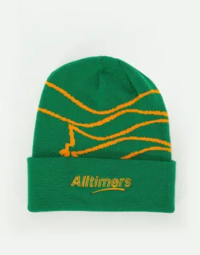 Alltimers Mi Lady Cuff Beanie - Green