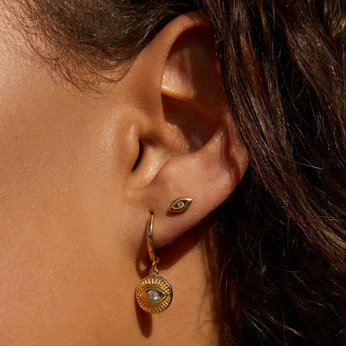 Amulet Gold Studs