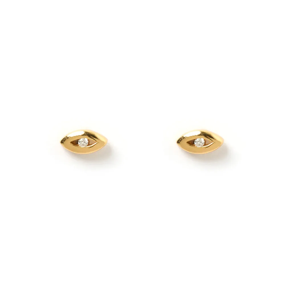 Amulet Gold Studs