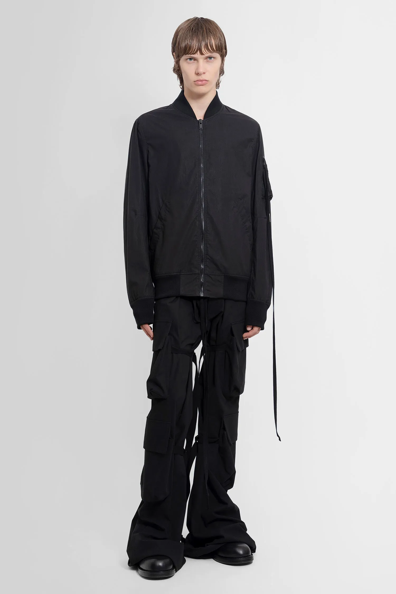 ANN DEMEULEMEESTER MAN BLACK JACKETS