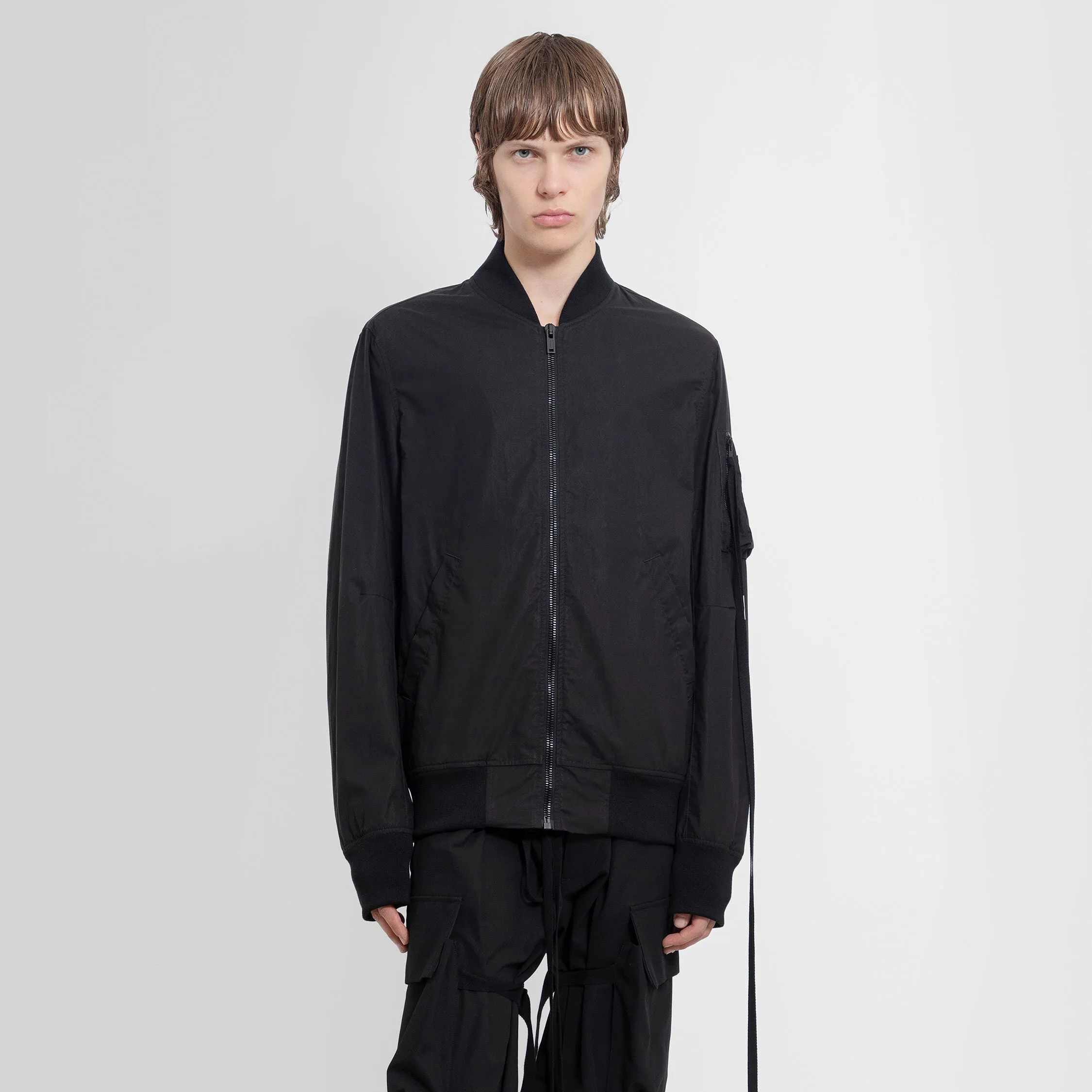 ANN DEMEULEMEESTER MAN BLACK JACKETS