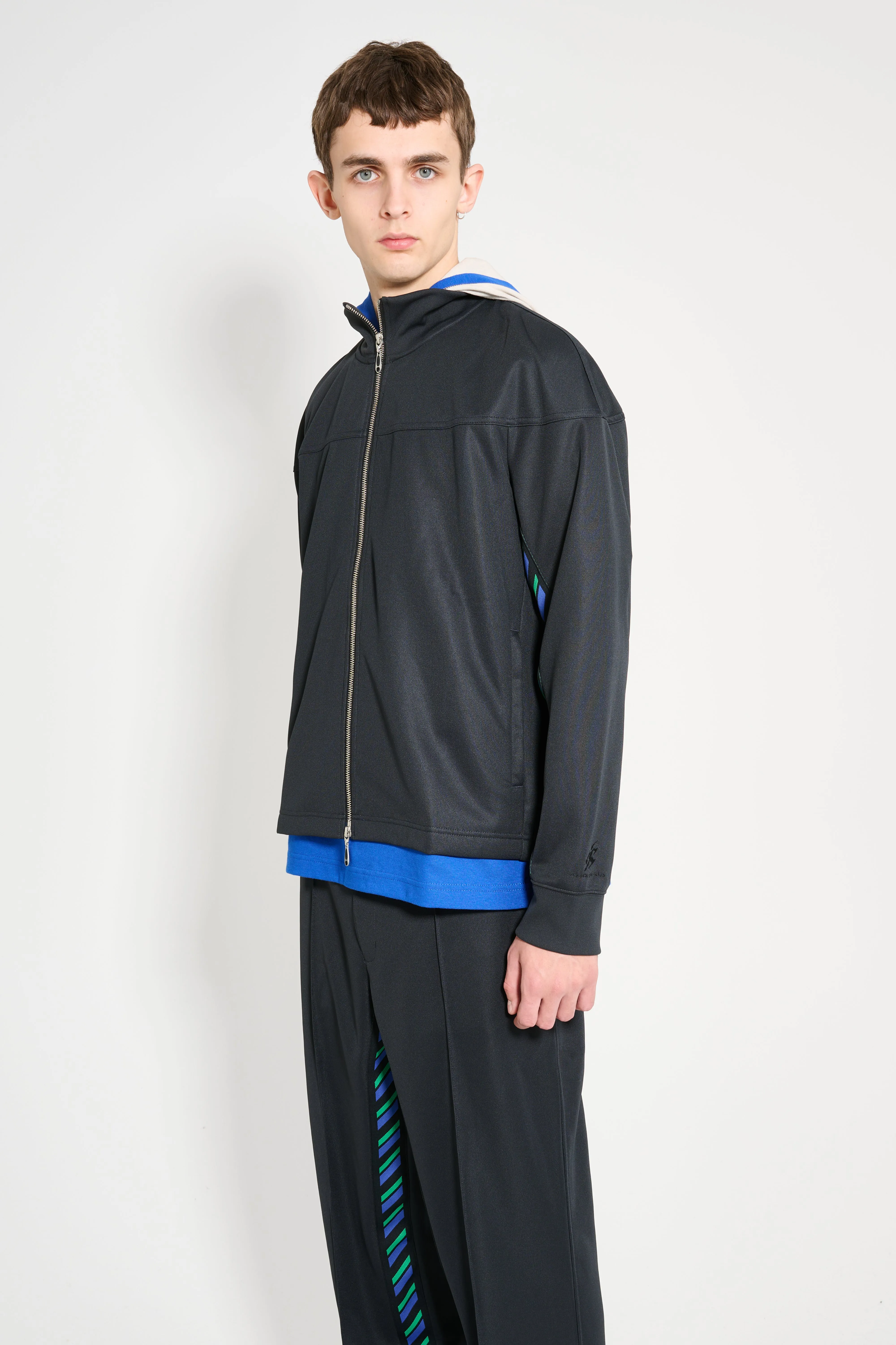 Asics Novalis Styrax Track Jacket Anthracite