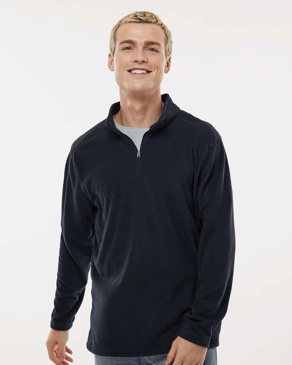 Augusta Eco Revive Micro-Lite Fleece Quarter-Zip Pullover