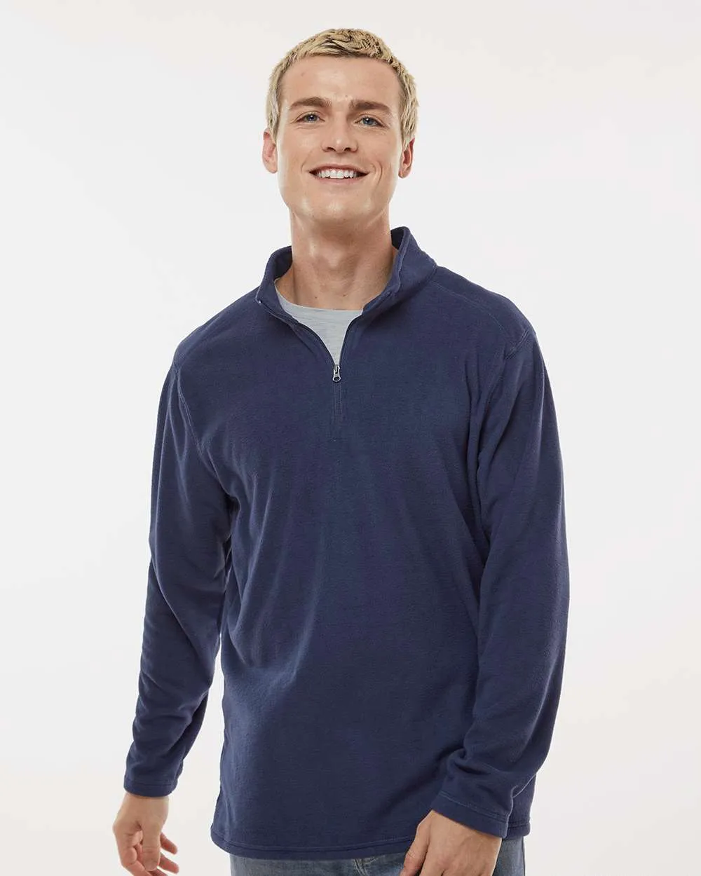 Augusta Eco Revive Micro-Lite Fleece Quarter-Zip Pullover