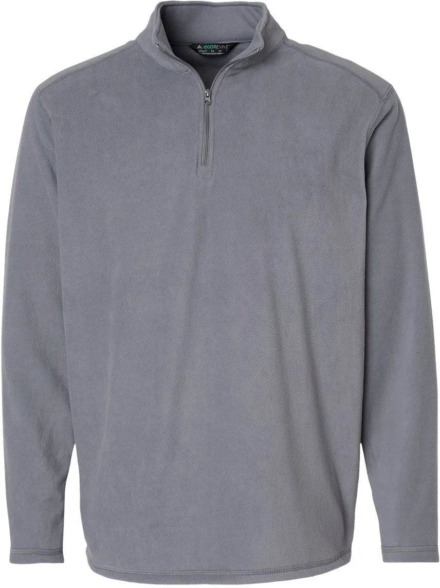 Augusta Eco Revive Micro-Lite Fleece Quarter-Zip Pullover