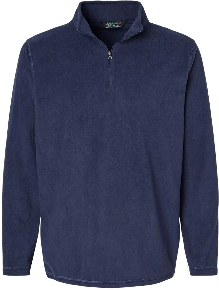 Augusta Eco Revive Micro-Lite Fleece Quarter-Zip Pullover