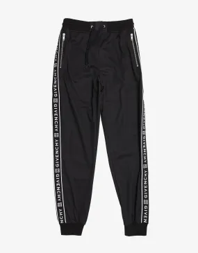 Black 4G Logo Band Sweat Pants