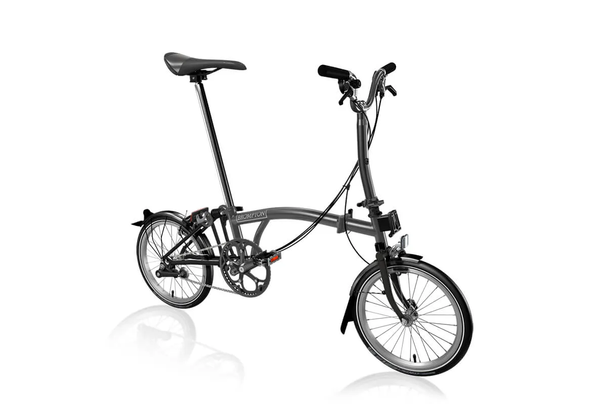 Brompton P Line Urban Folding Bike - 4-Speed