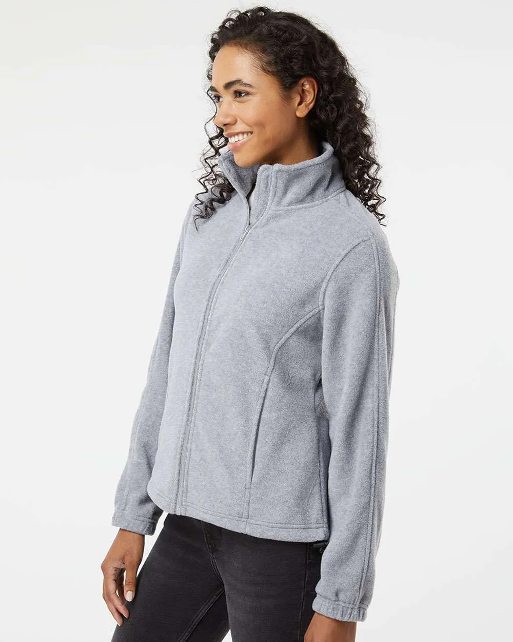 Burnside Ladies Polar Fleece Full-Zip Jacket