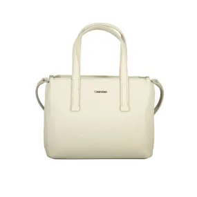 Calvin Klein Beige Polyester Handbag