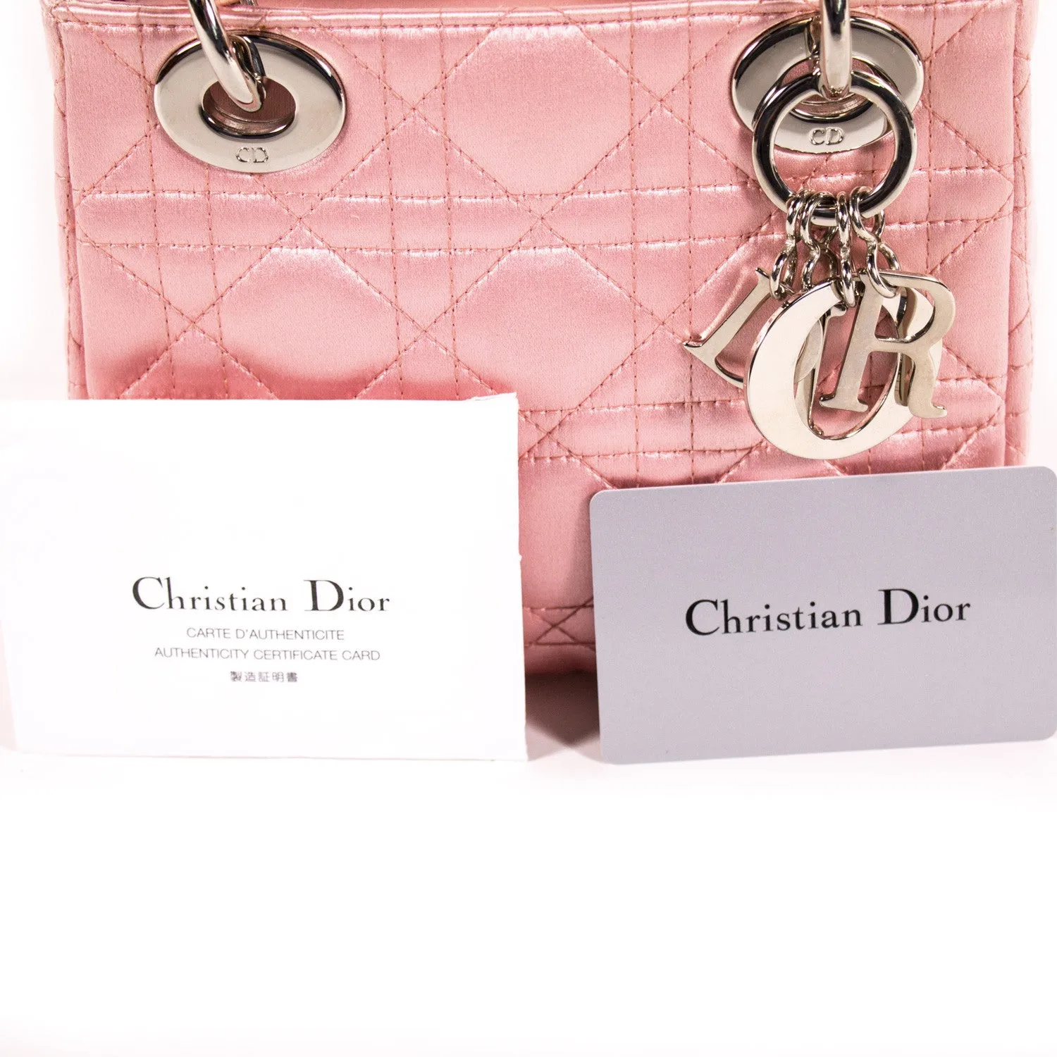 Christian Dior Satin Micro Lady Dior