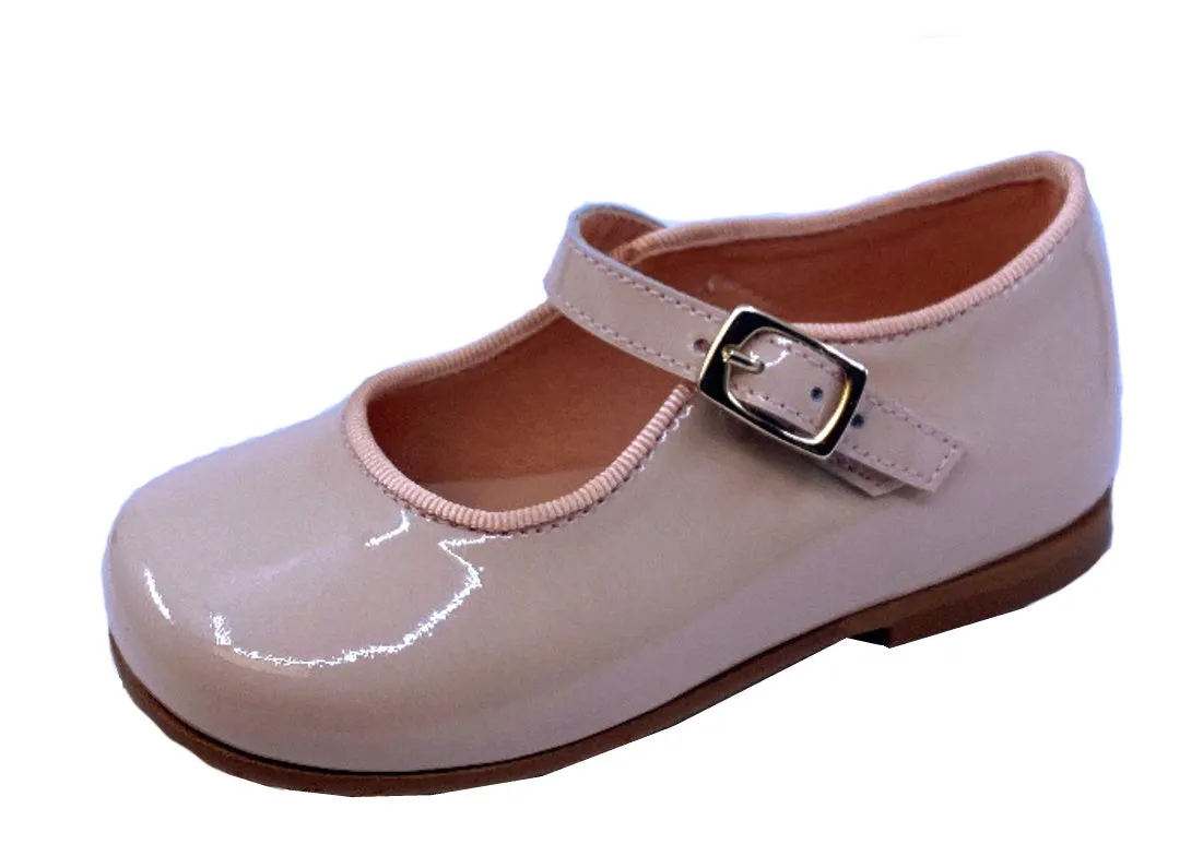 Clarys Girl's Maquillaje Mary Jane Shoes, Beige