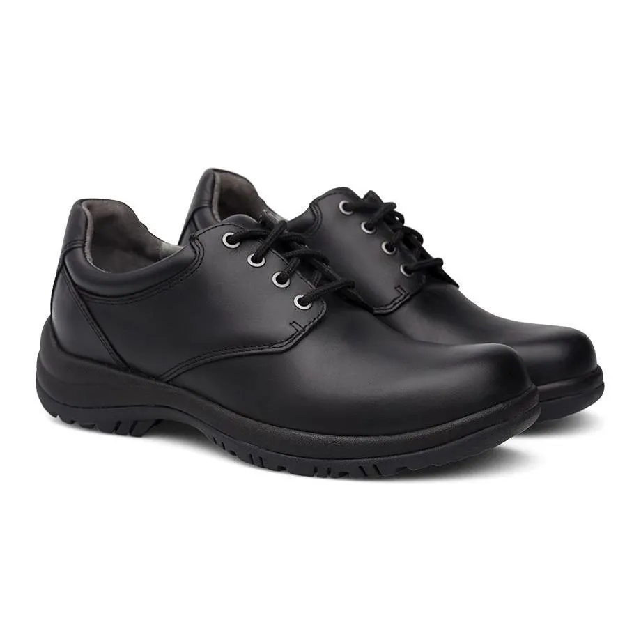 Dansko Men's Walker Black Smooth