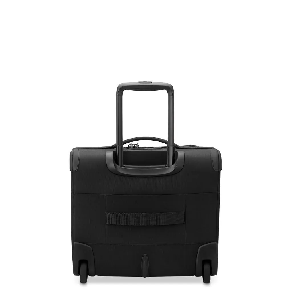 Delsey BROCHANT 3.0 38cm 2 Wheel Cabin Softsided Luggage - Deep Black