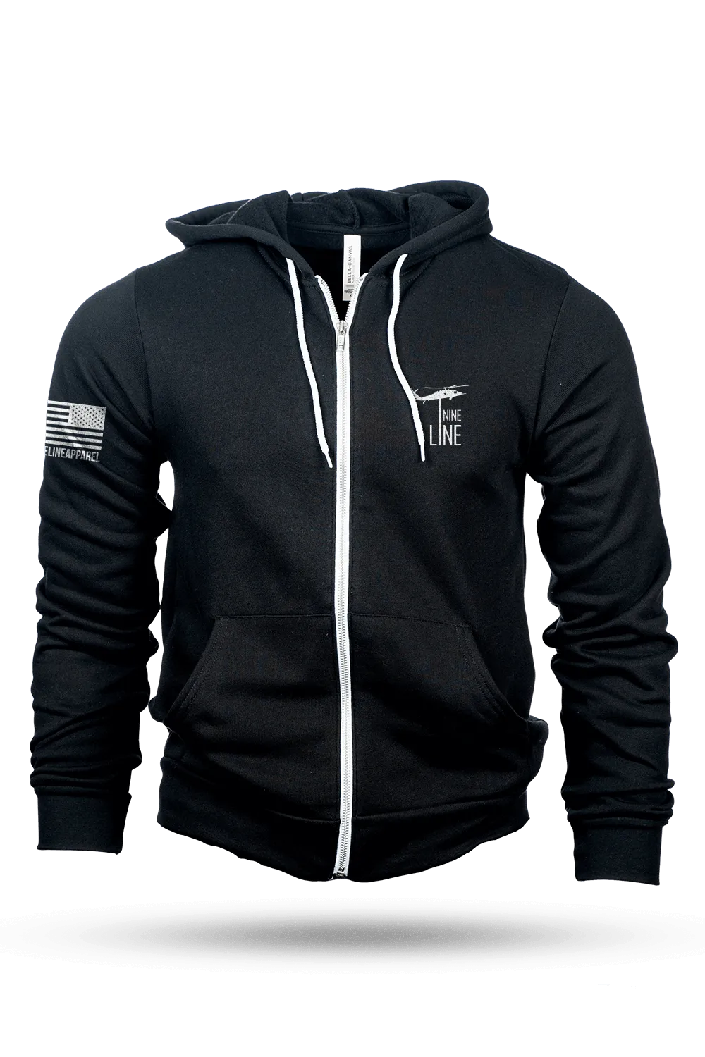 Dropline Logo - Full-Zip Hoodie