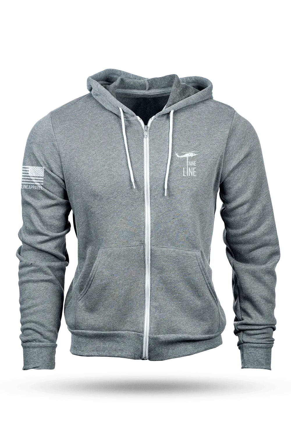 Dropline Logo - Full-Zip Hoodie