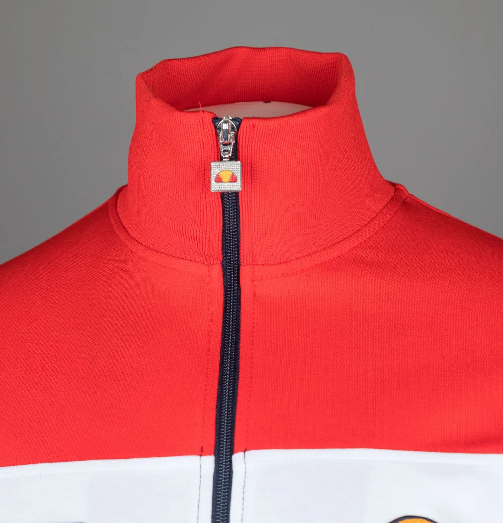 Ellesse Caprini Track Top Red/Navy/White