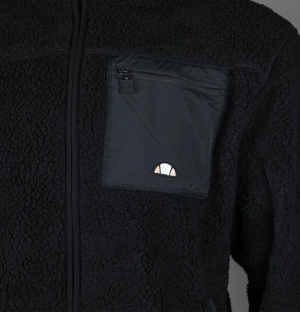 Ellesse Viterbo Fleece Jacket Black