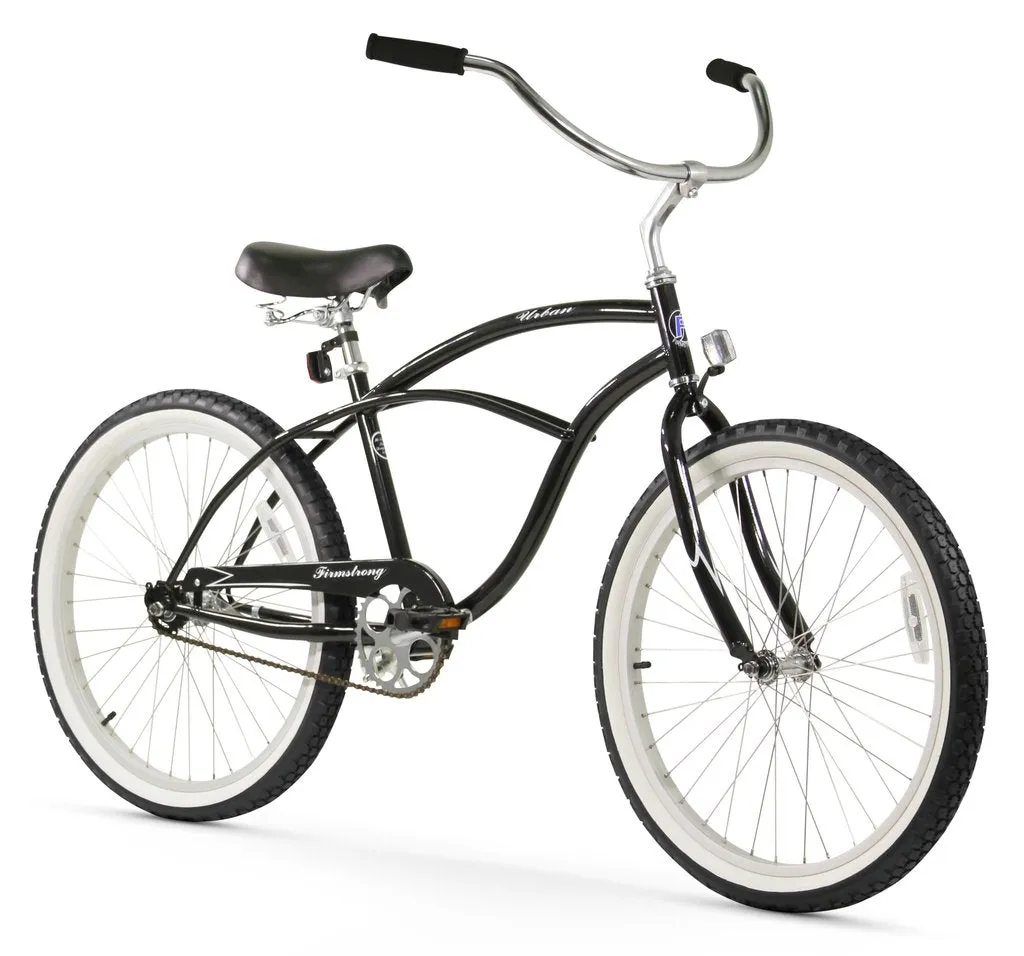 Firmstrong 24" Urban Man Single Speed - Men's Beach Cruiser Bike