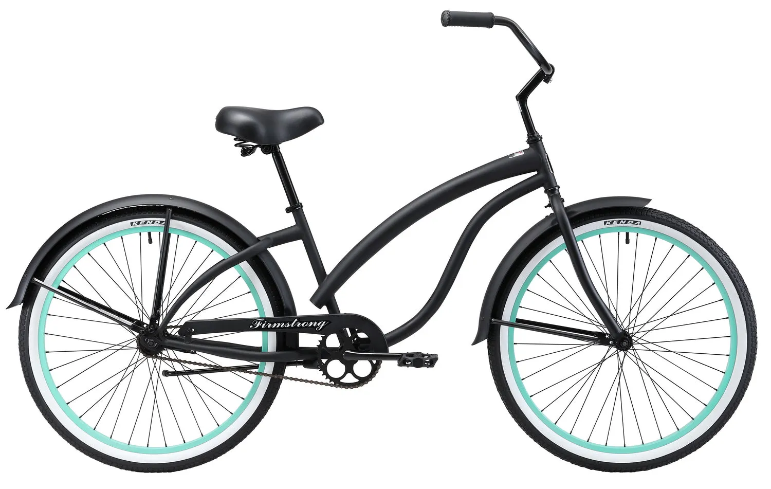 Firmstrong Bella Fashionista Single Speed - Women's Beach Cruiser Bike