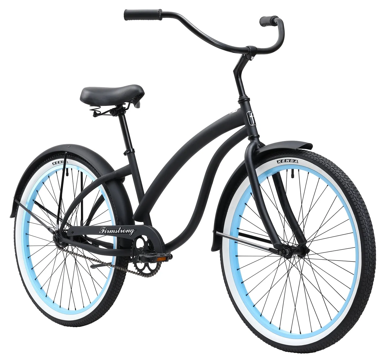 Firmstrong Bella Fashionista Single Speed - Women's Beach Cruiser Bike