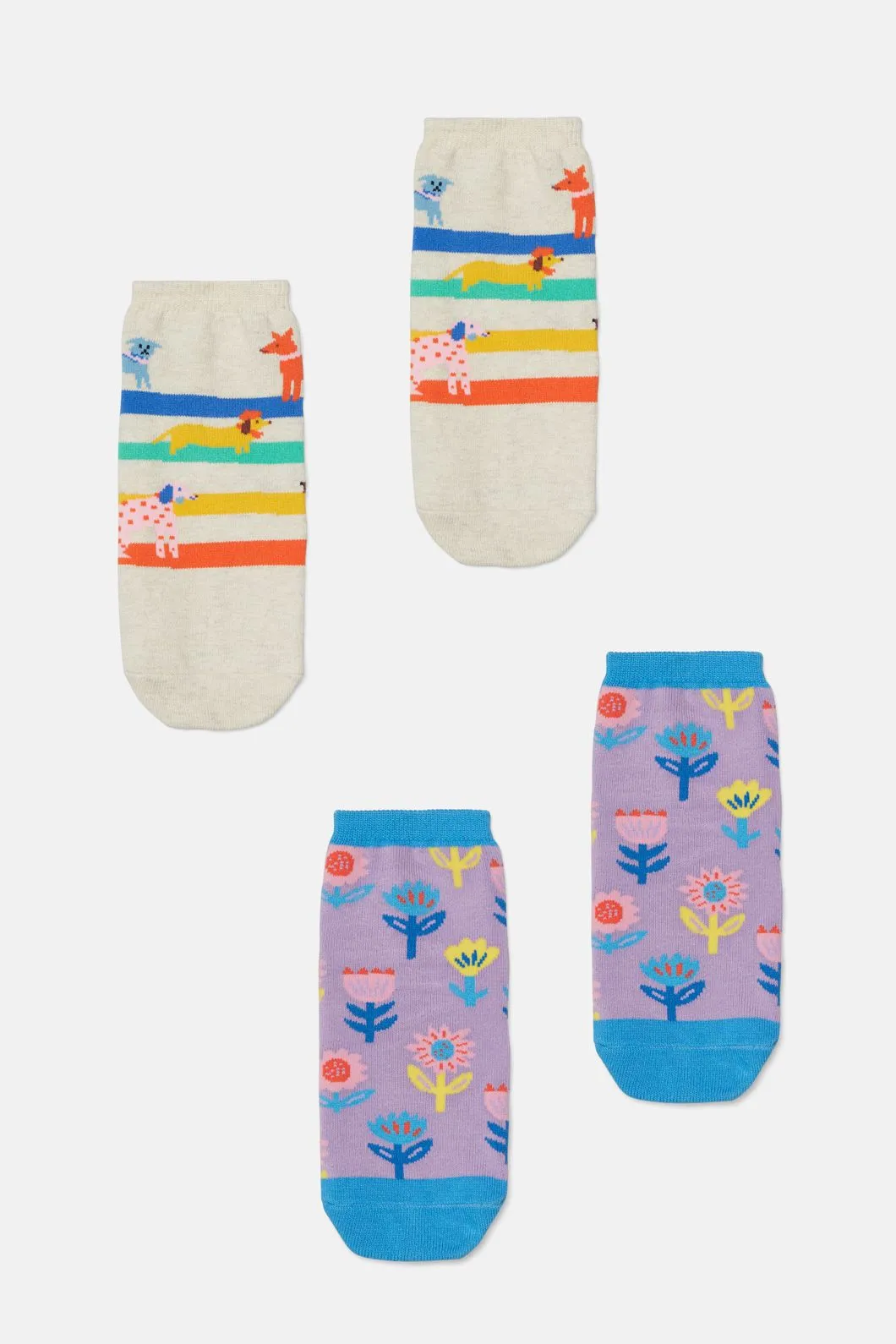 Flower Cup Kids 2Pk Socks