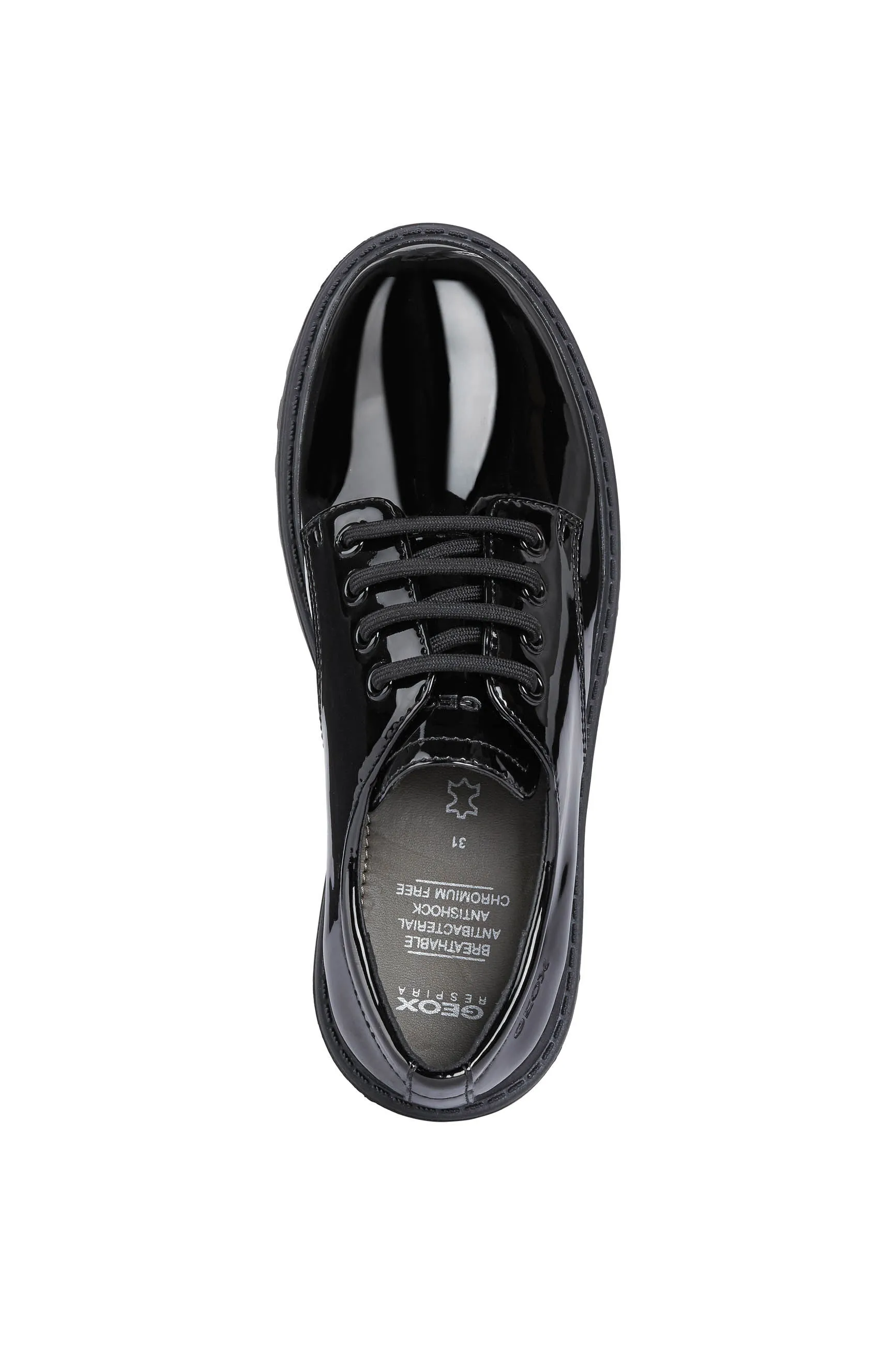 Geox Casey J0420C  black patent