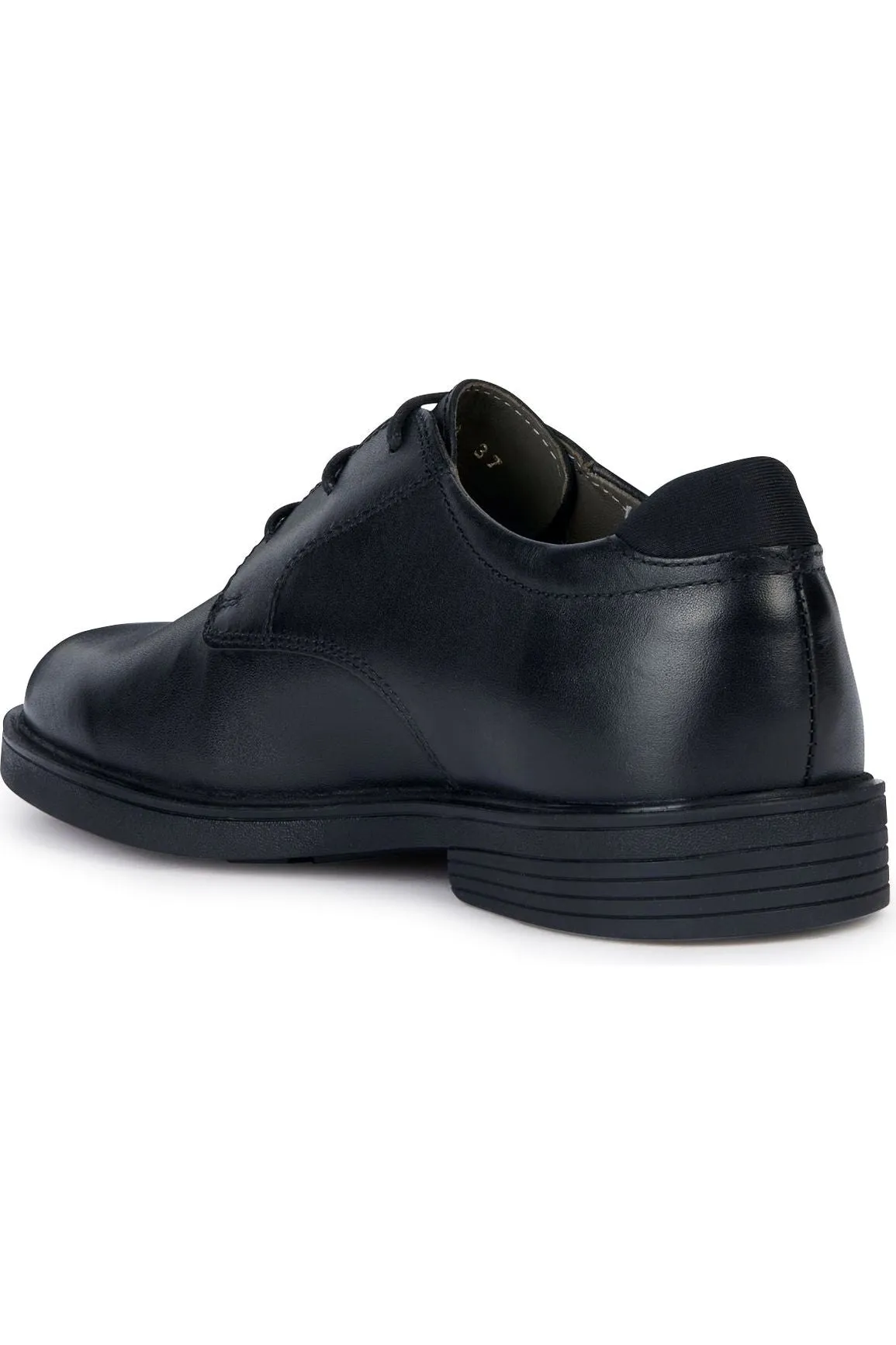 Geox Zheeno J36LAA black school shoes