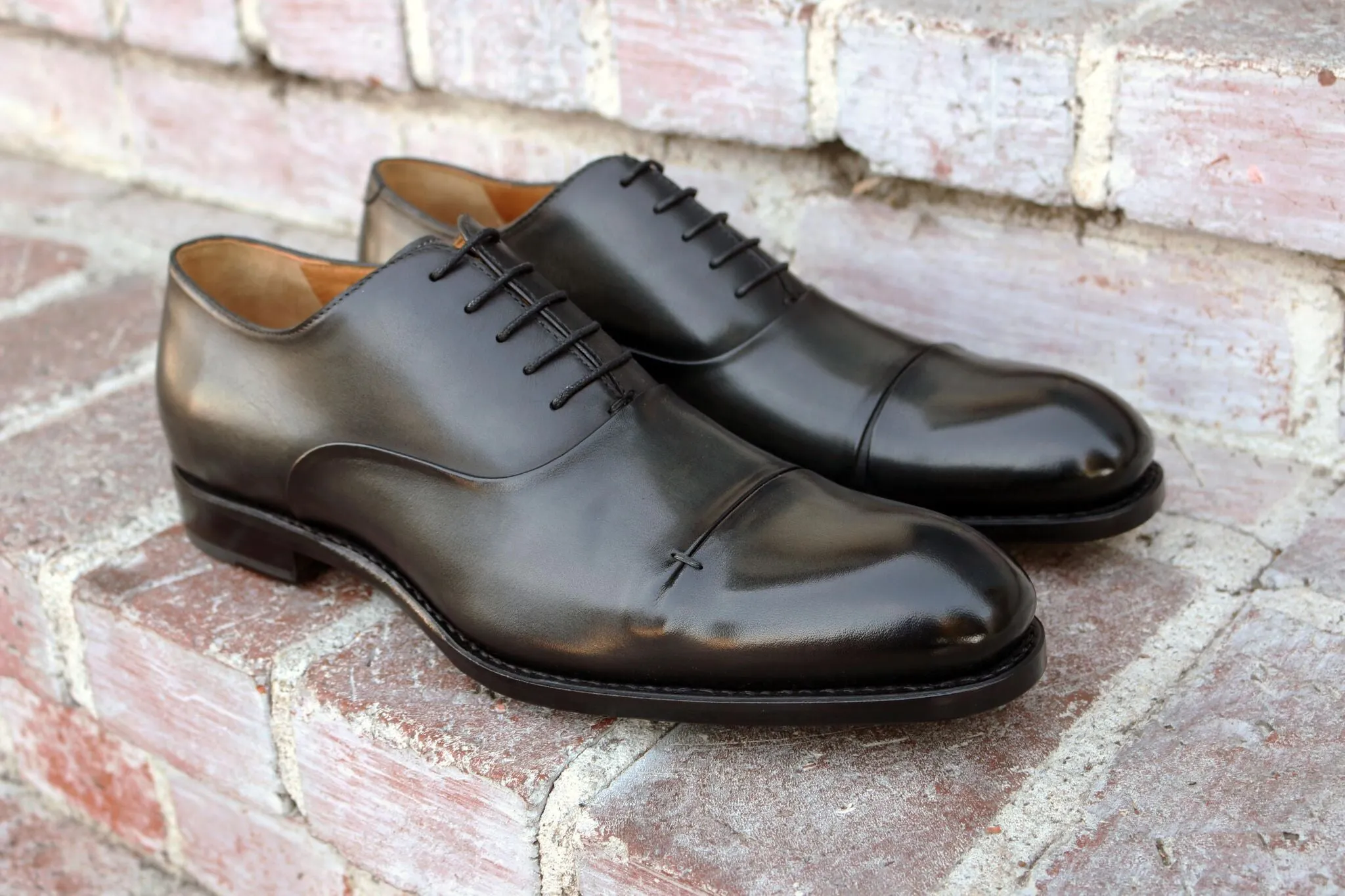 Gianni Cap Toe Oxford Grey