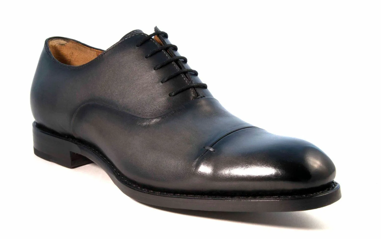 Gianni Cap Toe Oxford Grey