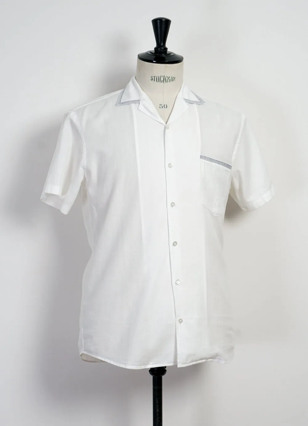 JONNY | Short Sleeve Shirt | White