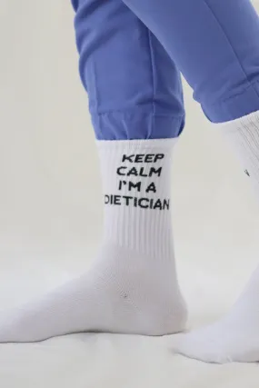 Keep Calm I am a Dietitian Socks