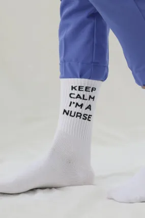 Keep Calm I am a Nurse Socks