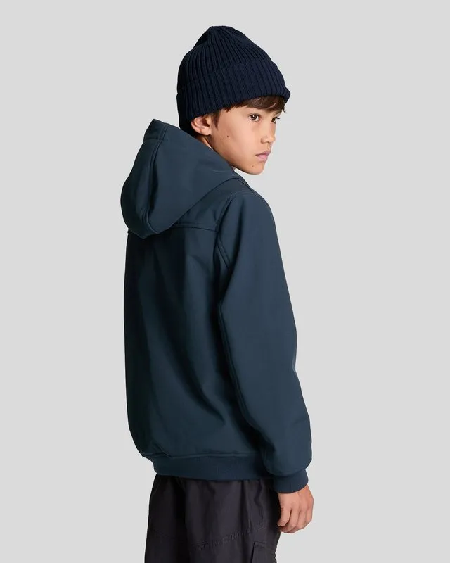 Kids Softshell Hooded Jacket