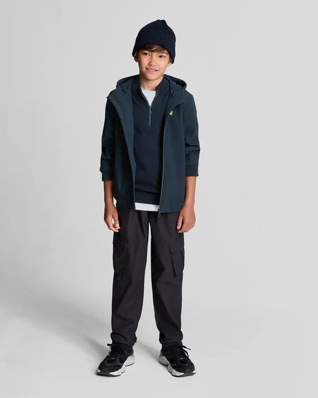 Kids Softshell Hooded Jacket