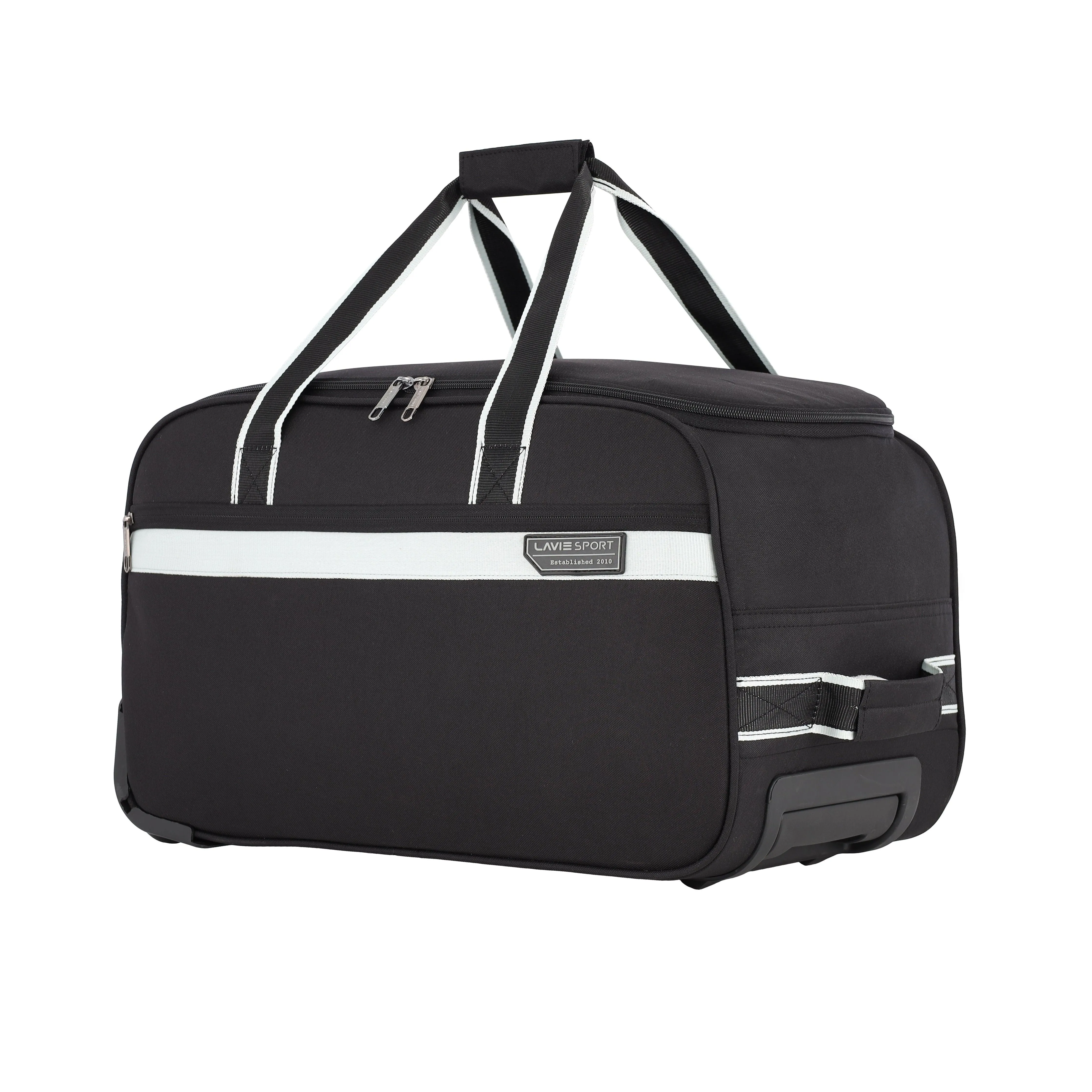 Lavie Sport size 53 cms Tropic Wheel Duffle Bag | Black