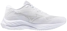 Mizuno Wave Rider 27 SSW (B Width) - White/Ultimate Grey/Nimbus Cloud (Womens)