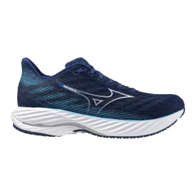 Mizuno Wave Rider 28 (2E Width) - Estate Blue/White/River Blue (Mens)