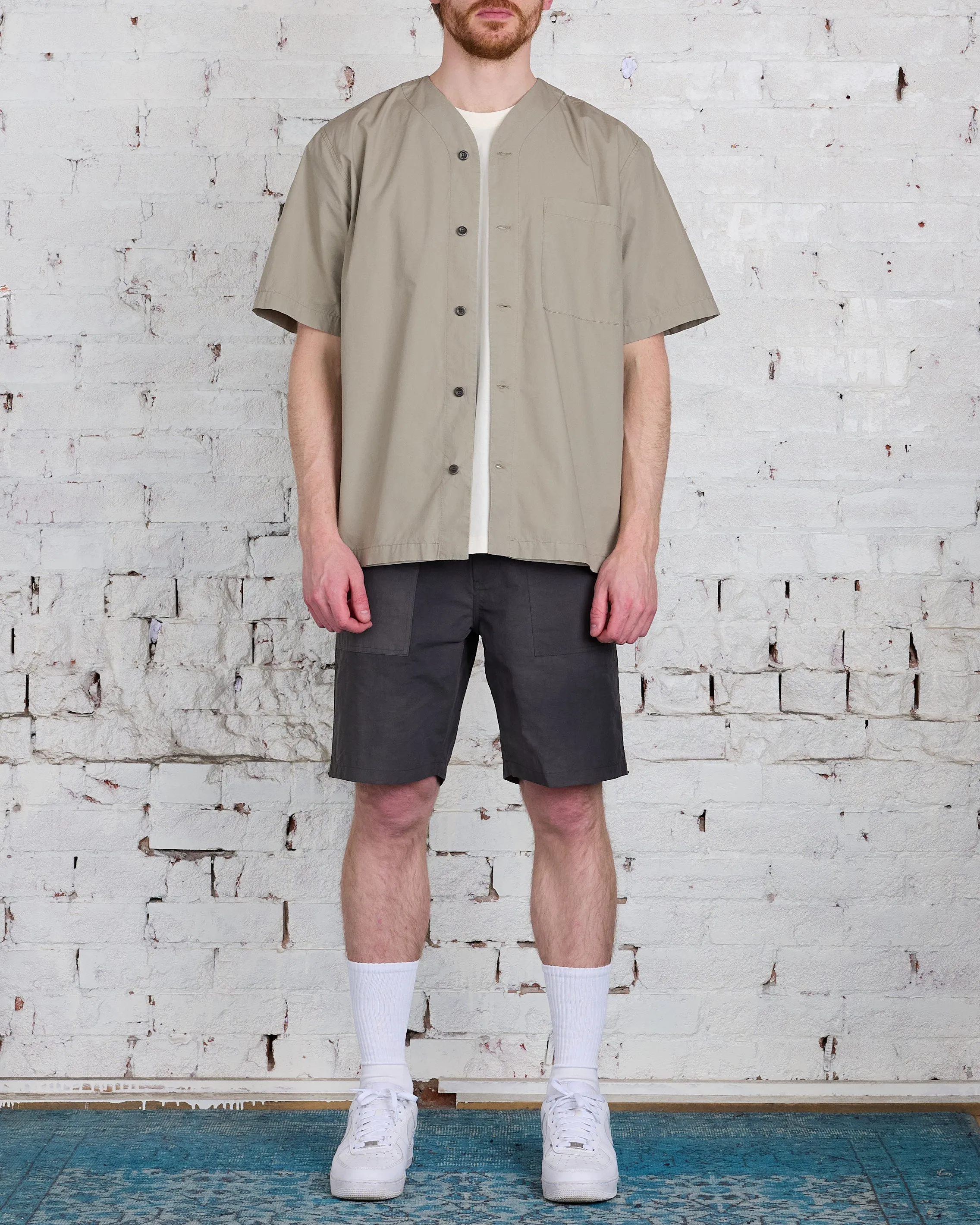 Norse Projects Erwin Typewriter Button Shirt Clay