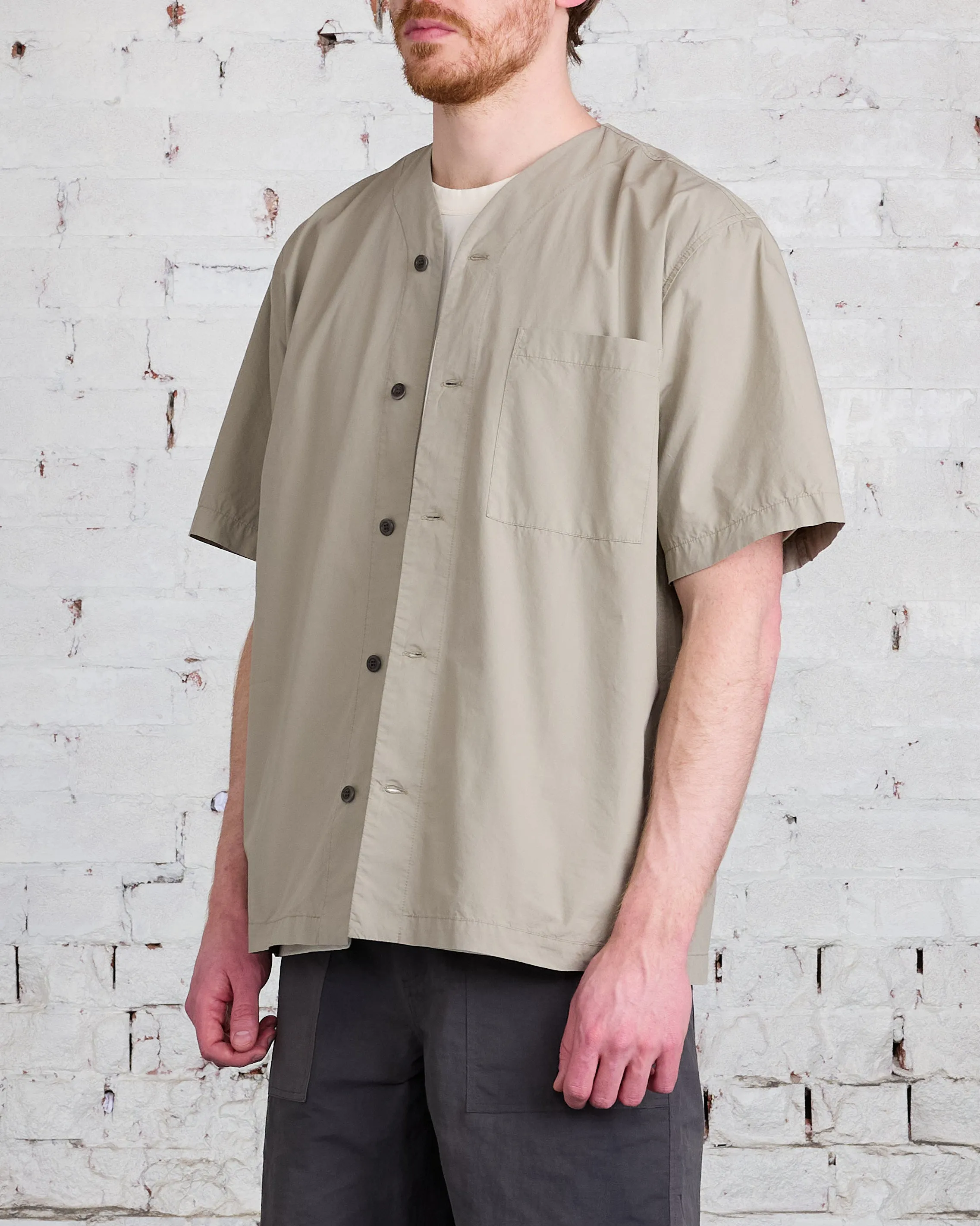 Norse Projects Erwin Typewriter Button Shirt Clay