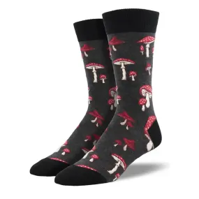 'Pretty Fly for a Fungi' Men's printed socks