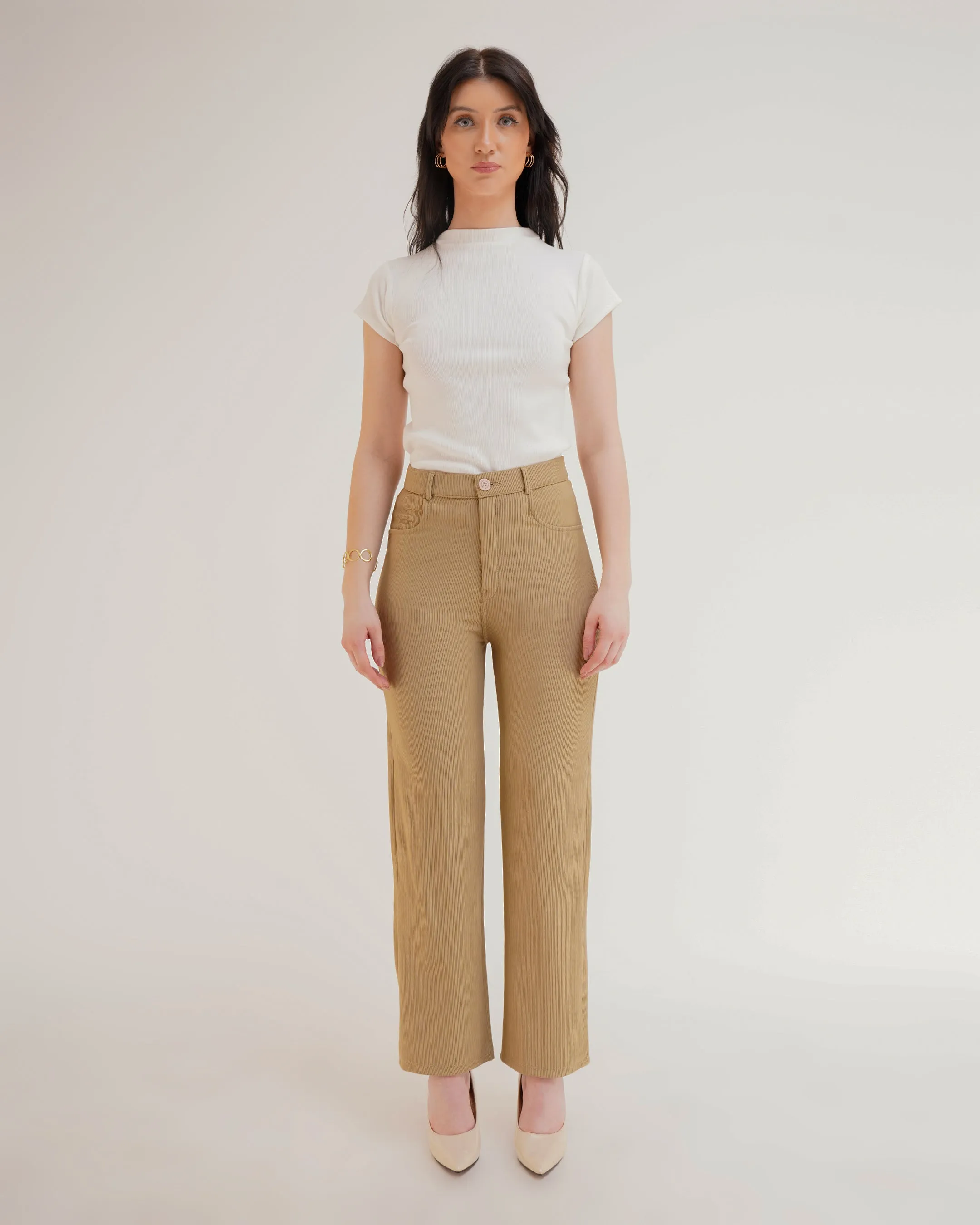 RIBBED TROUSERS