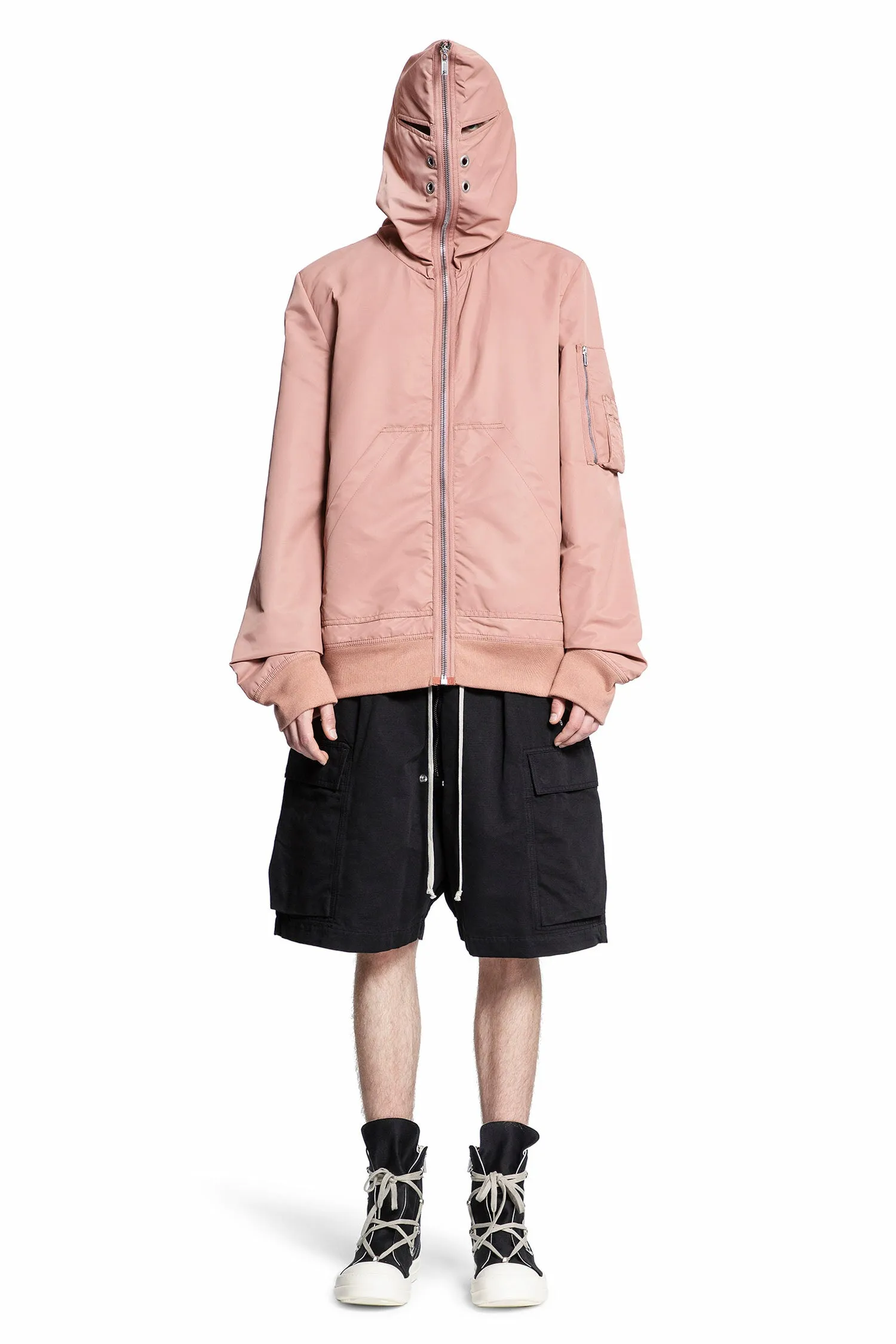 RICK OWENS DRKSHDW MAN PINK JACKETS