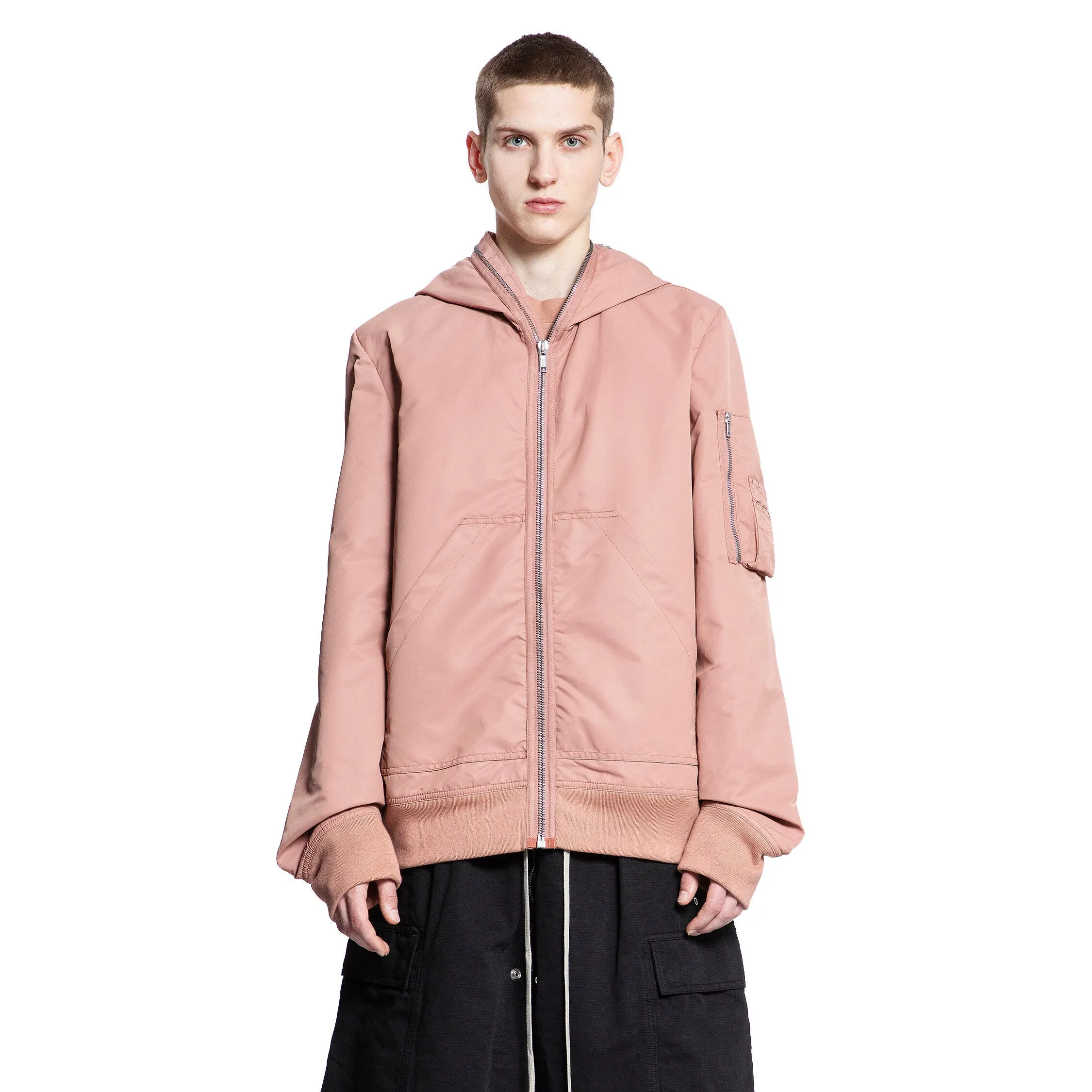 RICK OWENS DRKSHDW MAN PINK JACKETS